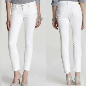 PAIGE SKYLINE CROPPED DENIM